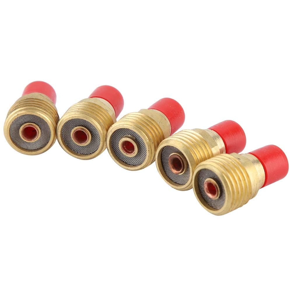 5pcs 45V43 Gas Lens Collet Body 1.6mm 1/16" for TIG Welding Torch WP-9/20/25 Welding Accessories