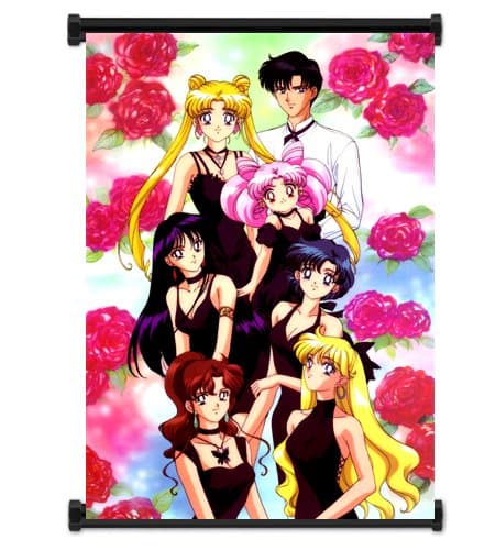 Sailor Moon Anime Fabric Wall Scroll Poster (16"x23") Inches
