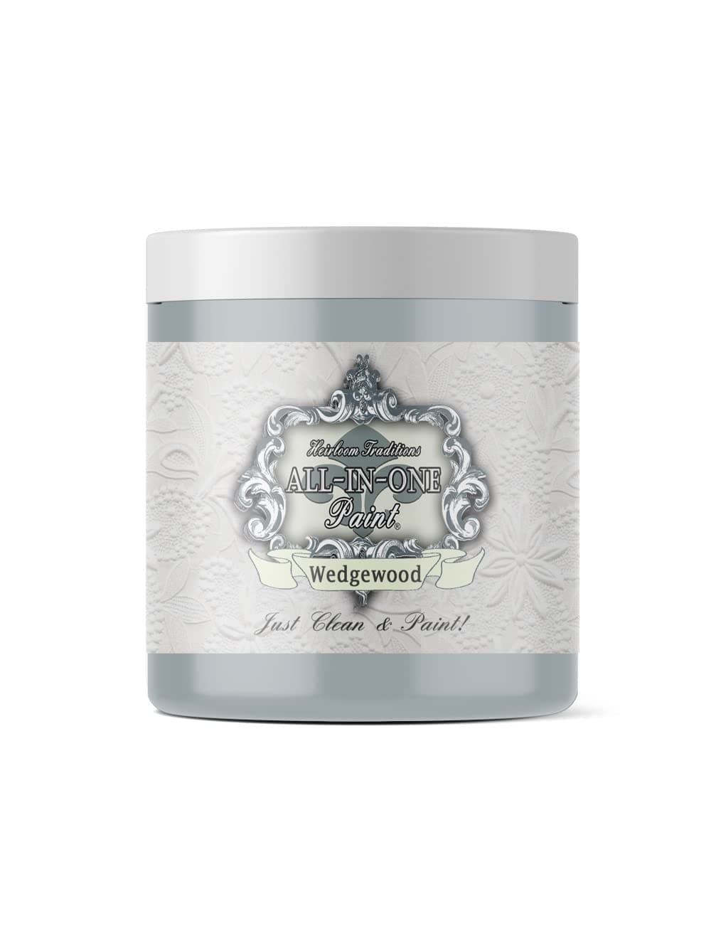 ALL-IN-ONE Paint by Heirloom Traditions, Wedgewood (Blue Gray), 8oz Sample