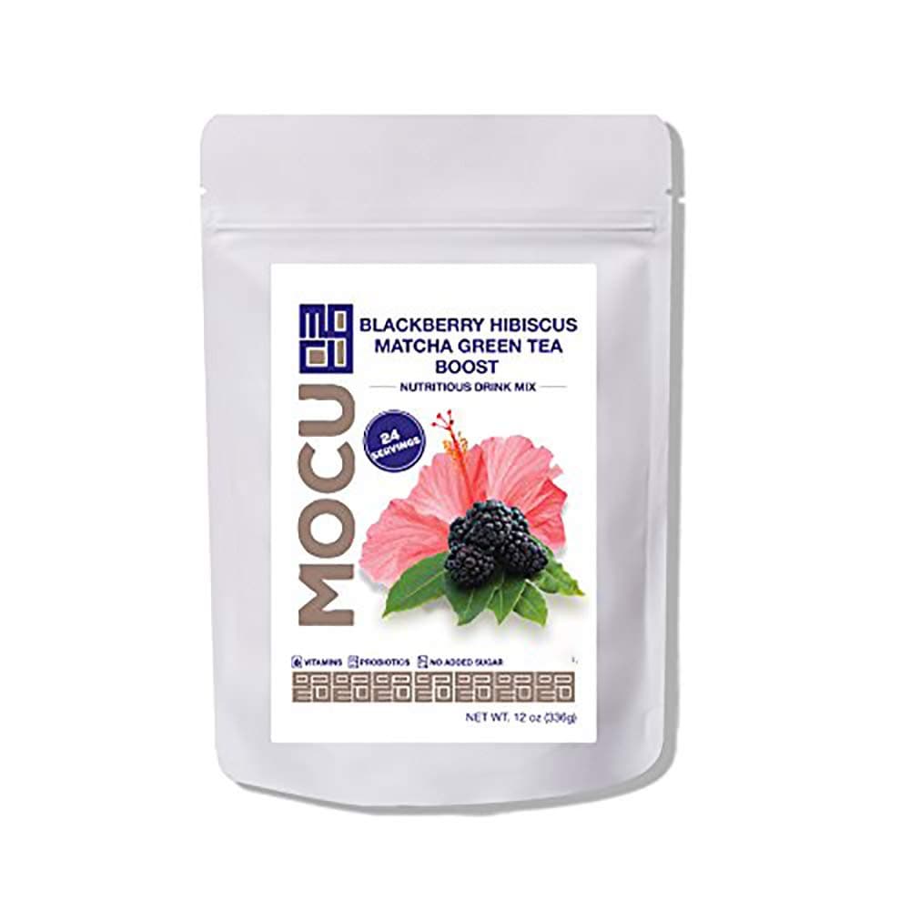 MOCU Blackberry Hibiscus Matcha Sweet Tea Drink Mix