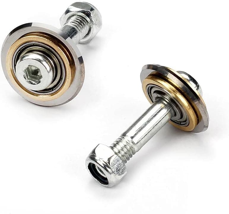 THE WHITE SHOP2PCS Tile Cutting Wheels Tungsten Carbide Ceramic Tile Cutter Tools Replacement Scoring Wheel with Ball Bearings