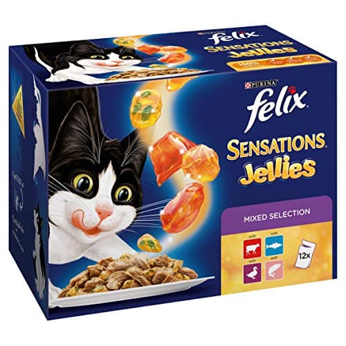 Felix Sensations Mixed Selection 12 x 100 g (Pack of 4)