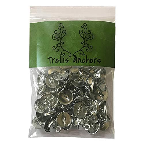 Trellis Anchors 50-Piece for Vine, Wall Climbing Plants, Lighting Strip (50)