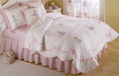Ballet Lessons Full / Queen Quilt with 2 Shams