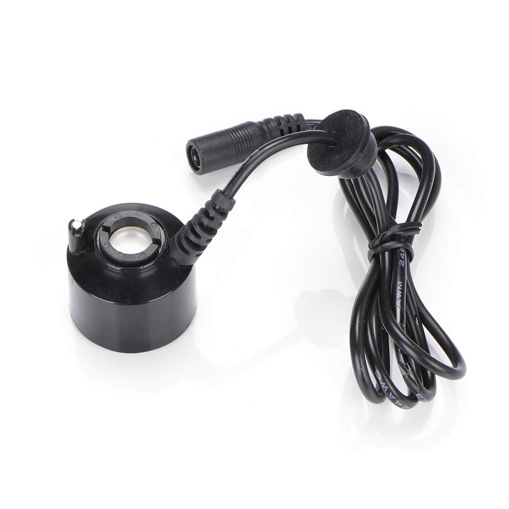 Nmeisi Mist Maker Fogger Water Fountain Pond Fog Machine Atomizer for Office Home Room, Black(USA Stock)