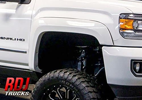 RDJ Trucks PRO-X-TEND Style Fender Flares - Sierra 2500HD 2015-2019 - Set of 4 (Textured w/Rhino Skin)