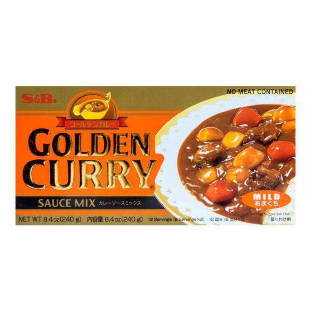 S&B Golden Curry Mix Mild Sauce (220g)