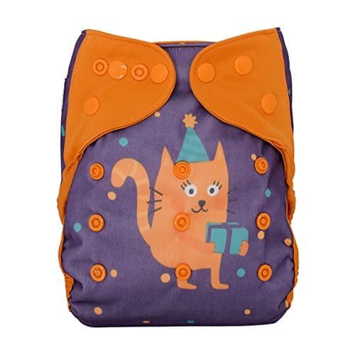 Cover & Prefold Cloth Diaper Doubler - with Ai2 Cloth Diaper Insert for Overnight