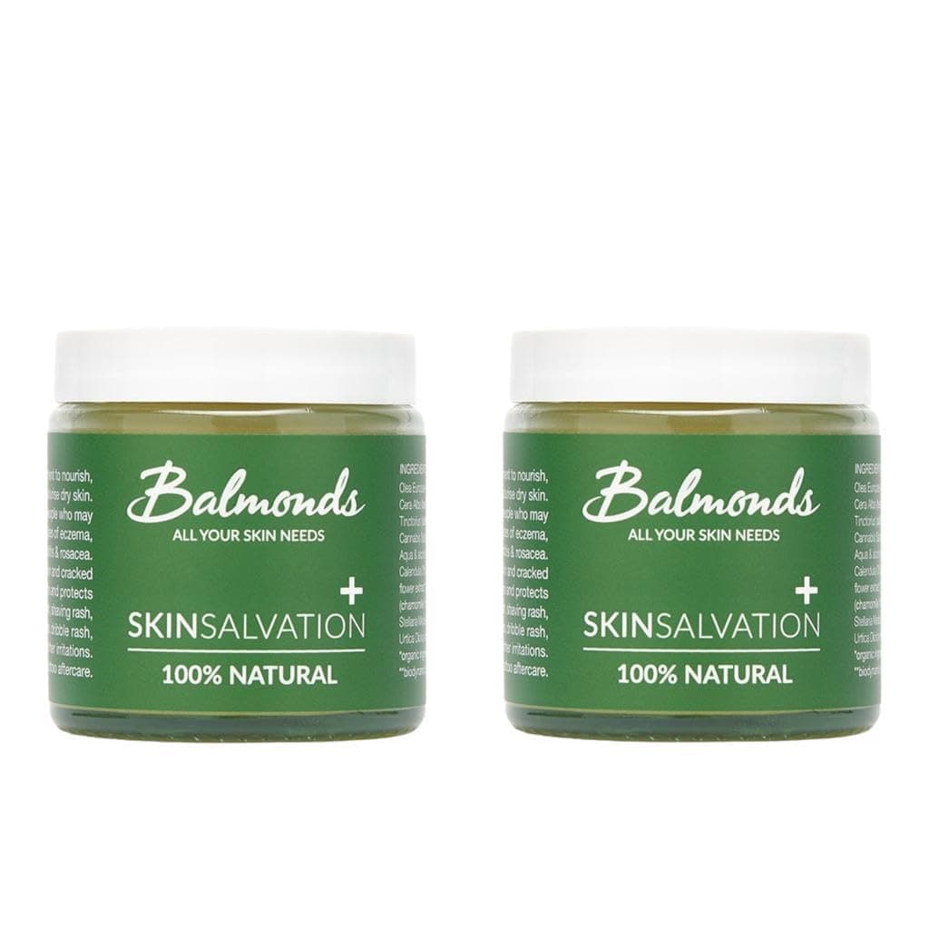Balmond Skin Salvation Eczema Cream - Eczema, Psoriasis and Dermatitis Ointment for Babies, Children and Adults -120ml