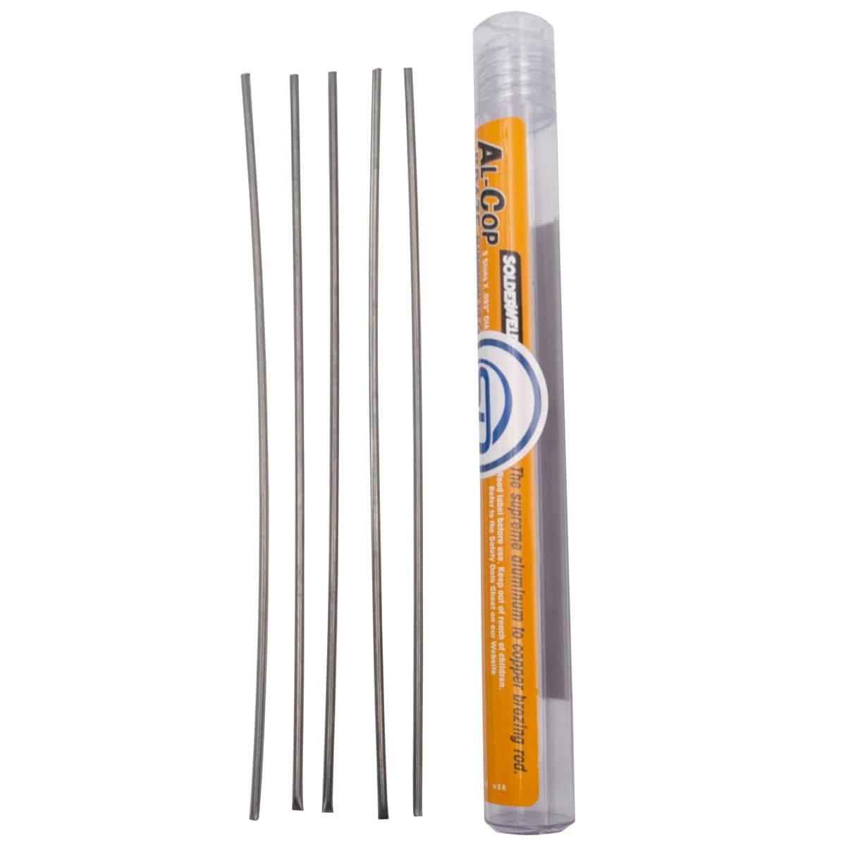 SW-ALCU5.5 5 Rod Pack Aluminum to Copper or Brass 8 Inch Brazing Rods Appliance Refrigeration HVAC