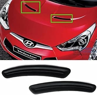 Genuine OEM 86350-2V000 86360-2V000 Hood Garnish LH & RH 2 PCS Set for Hyundai Veloster 2012-2014