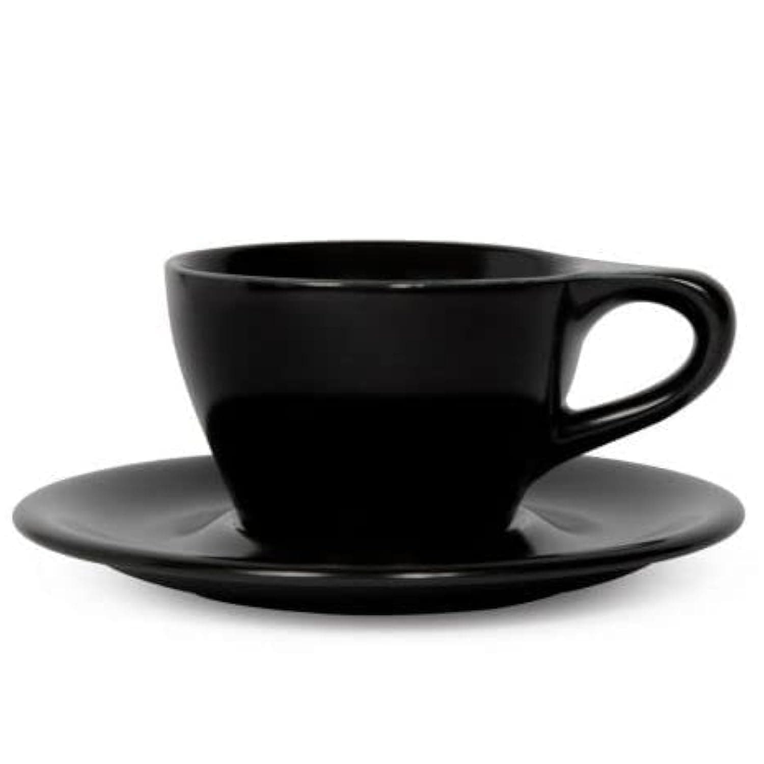 Lino Porcelain Cup & Saucer Small Latte 8 oz (8 oz, 1)