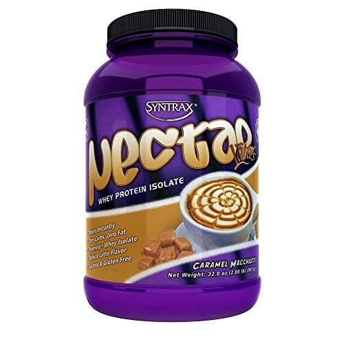 Syntrax - Nectar - Caramel Macchiato - 36 Serving Jug - High Protein 23g - Zero Carbs - Zero Fat - Lactose & Gluten Free