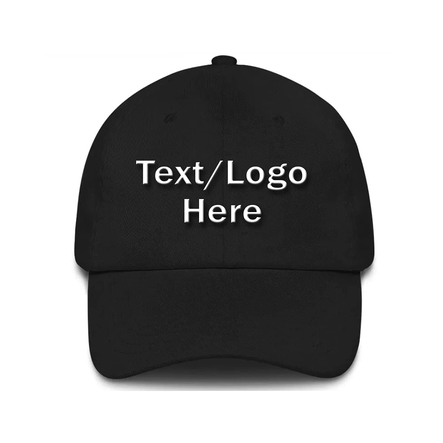 Personalized Embroidery Custom Personalized Cap Your Text here 6 Panel Structured Embroidered Classic