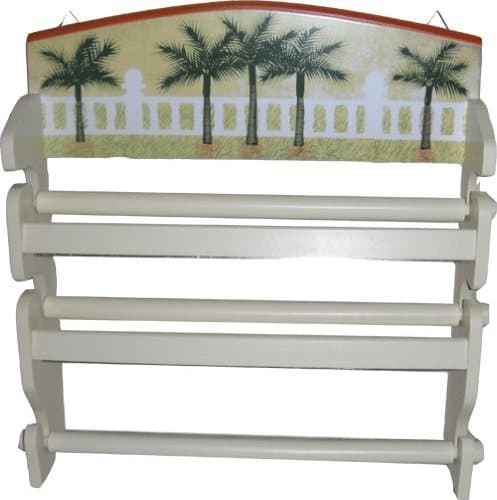PALM TREE kitchen Paper TOWEL Wrap Organizer Home DECOR