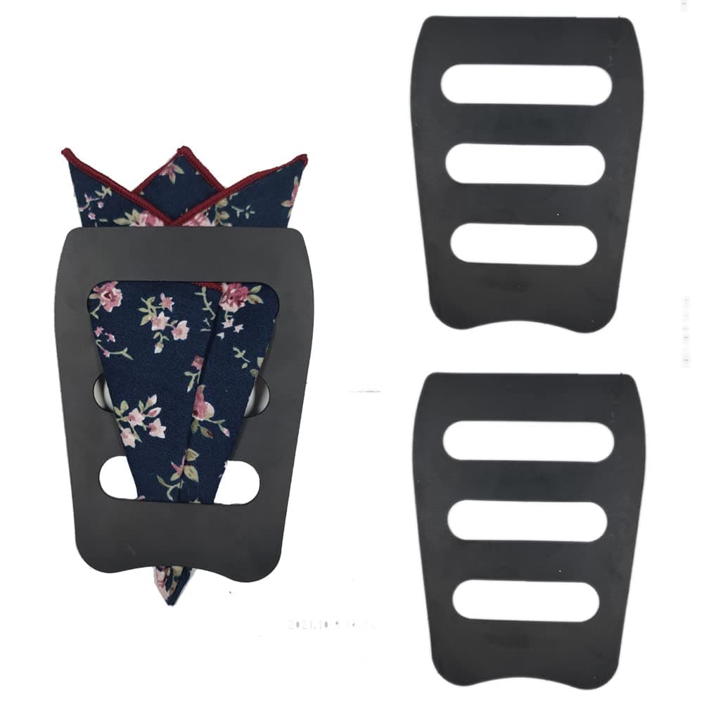 LuckyvestirPocket Squares Holder, Accessories for Men Square Scarf, Suits, Tuxedos,Vests and Dinner Jackets