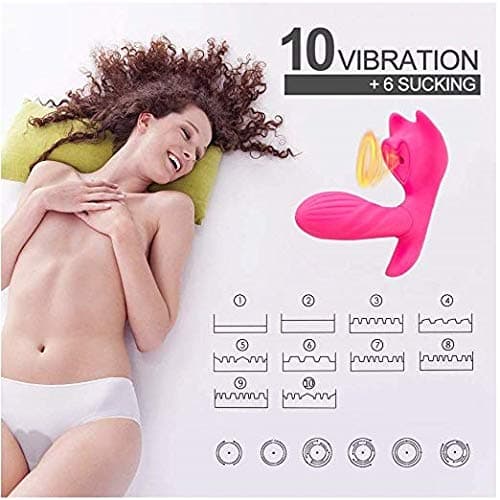 YTDHO Female Wearable USB Charged Wireless Remote Control Butterfly Vib and rator Toys