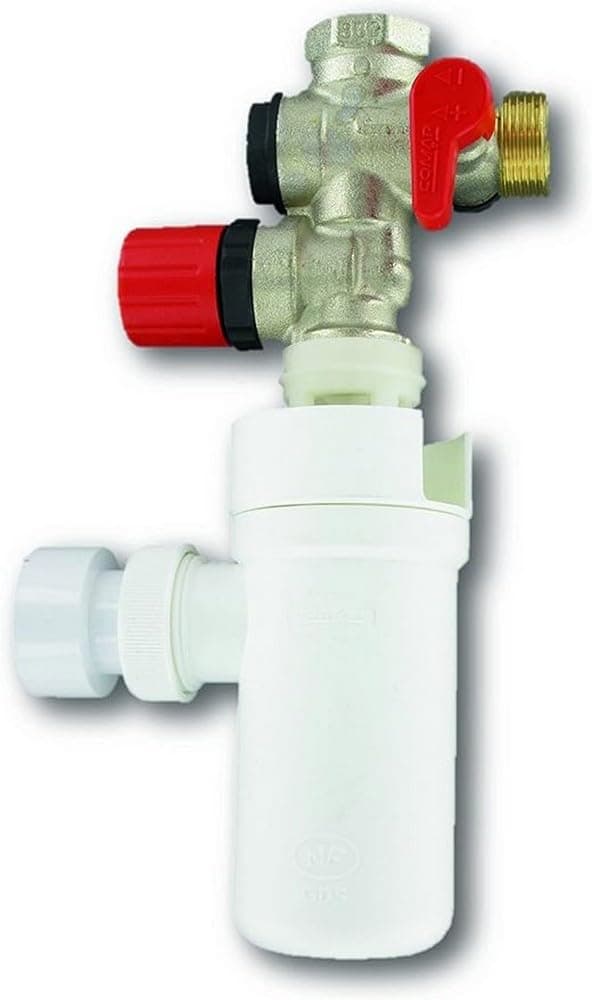 Safety group 889 3/4" (20x27) straight NF with drain trap