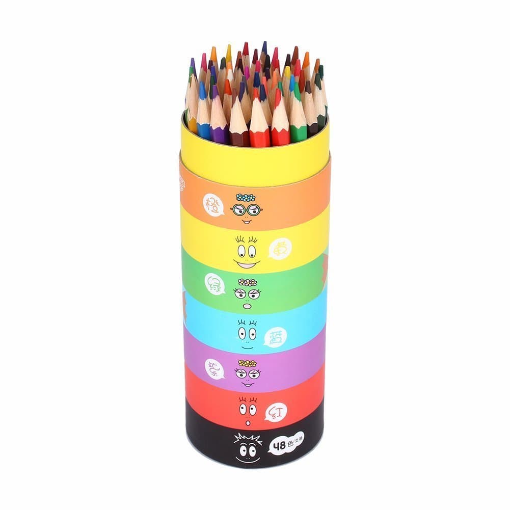 Colored Pencils, Emoh Art Premium Drawing Pencils for Sketch, Vibrant Colors,Soft Core, 48-Count
