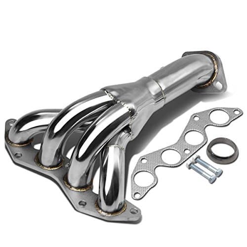 Replacement for Honda Civic 4-1 Design Stainless Steel Exhaust Header Kit - 7 Gen EM ES D17A1 Engine