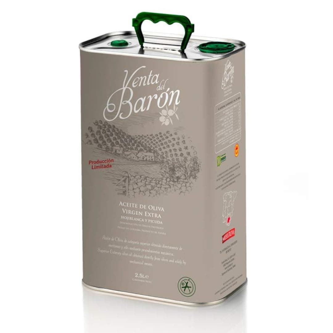 Voted World's Best Olive Oil - - Extra Virgin Cold Pressed - High in Polyphenols - 2.5 ltr Tin