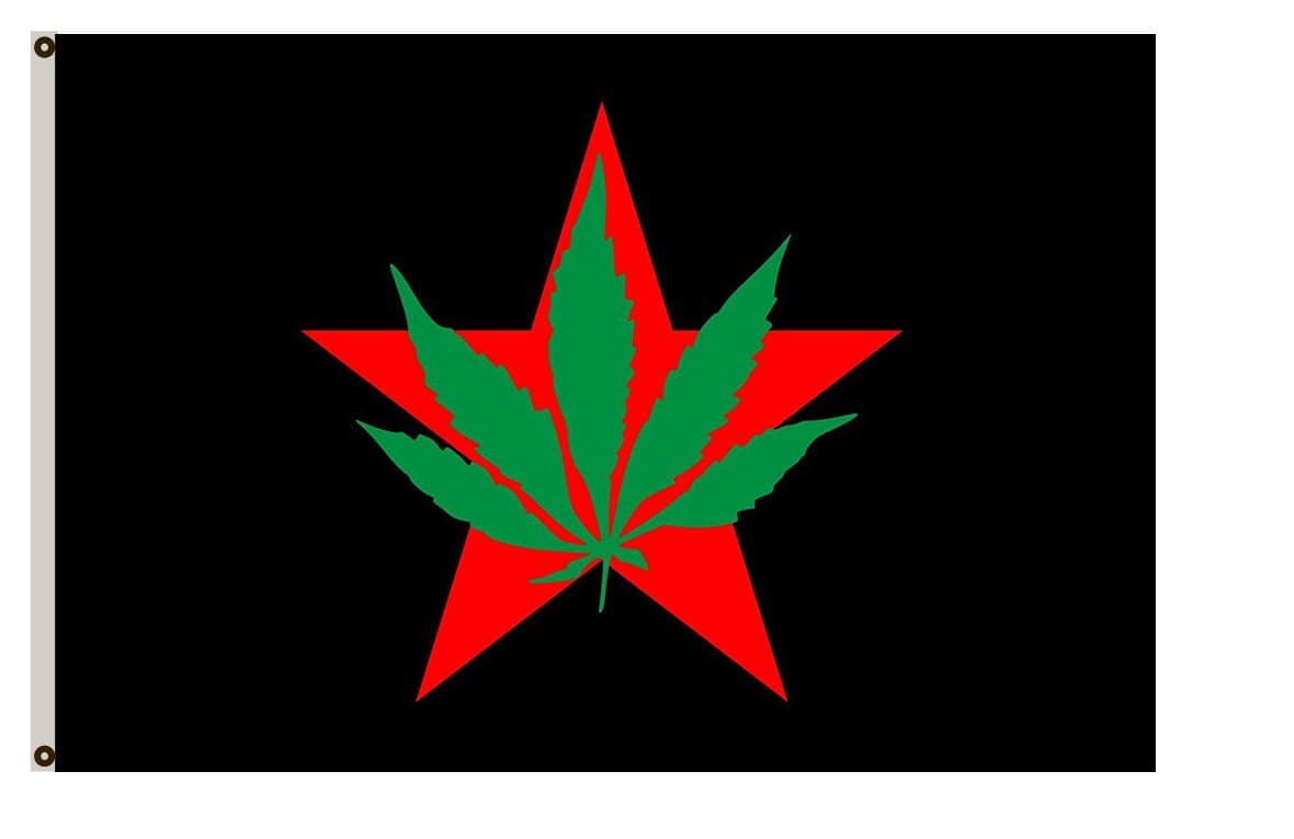 A flag used by the Youth International Party Yippies Flag 3x5ft banner