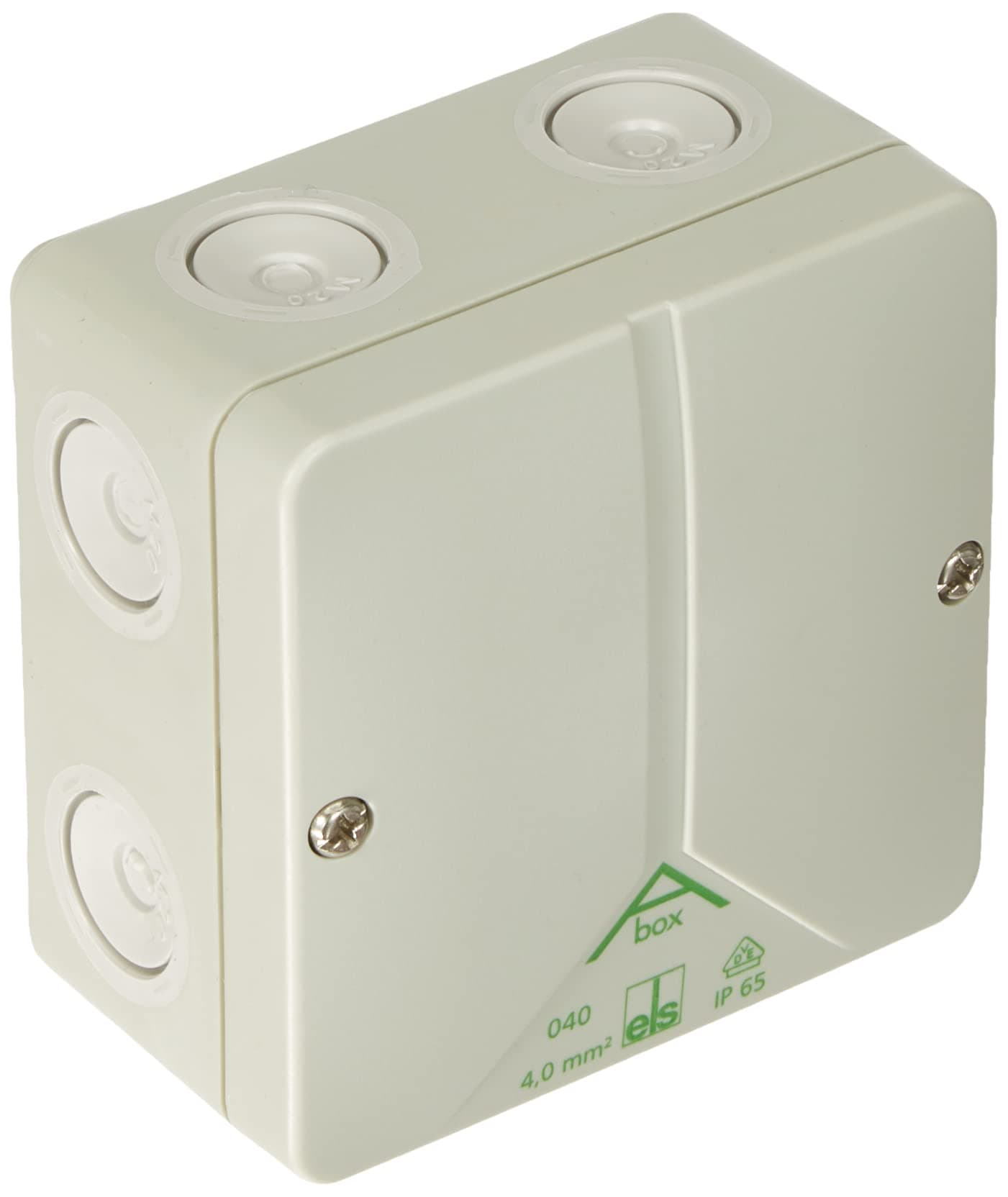 Abox 040-L 80490701 Junction Box, Grey