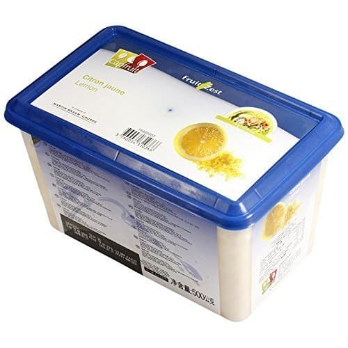 Finely Ground Lemon Peel, Fresh from Frozen, 500g