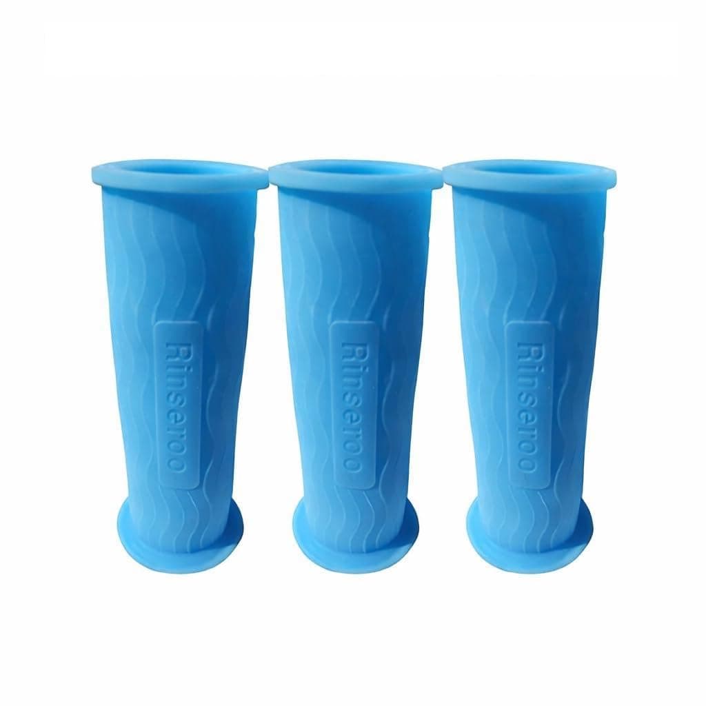 Replacement Shower Hose Connectors (3 pack) for Rinseroo- Slip-on Handheld Water Hose Attachment/Faucet Adapter for Shower & Sink, Detachable Shower Sprayer (NOT FOR TUB VERSION)