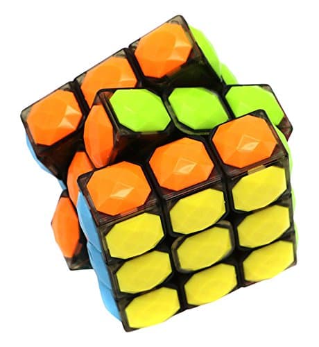 Little Treasures Sticker Less Adjustable Tension Cube, Black