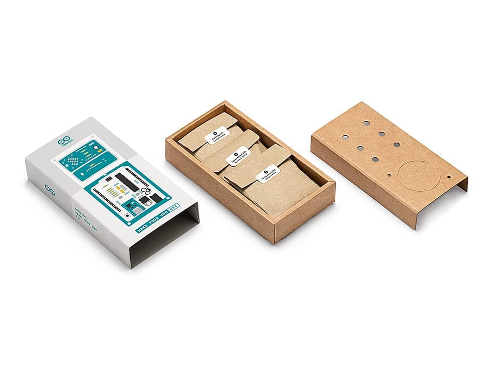 Make Your UNO Kit [AKX00037] - Build Your Own Arduino UNO from Scratch | Includes All Components for DIY Assembly, Learning & Prototyping