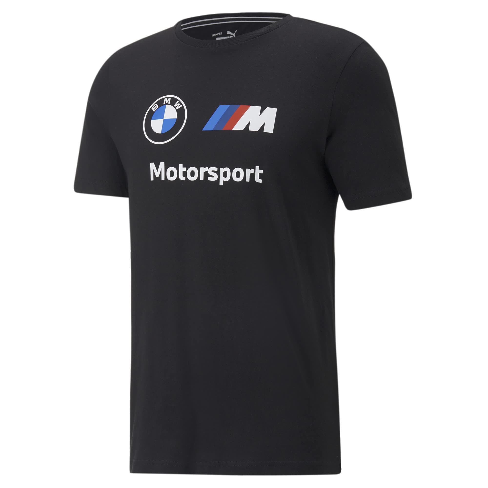 PUMA Men's Standard BMW M Motorsport Essentials Logo Tee, Black 1.0, Medium