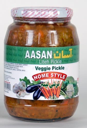AASAN Veggie Pickle (Torshi Liteh) 32 oz