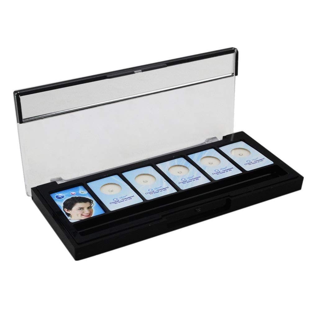 White Color Diameter 2.0mm Dental Crystal Tooth Ornaments Teeth Jewelry Gems with Mirror