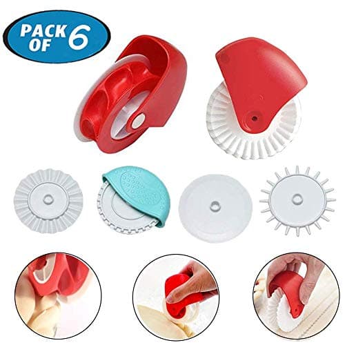 Pastry Wheel Cutter Decorator and Cutter, Beautiful Pie Crust Pastry Wheel, Durable Pizza Pastry Pie Lattice Decoration Cutters Tool Great for Kid-Friendly Baking & Cooking Tool