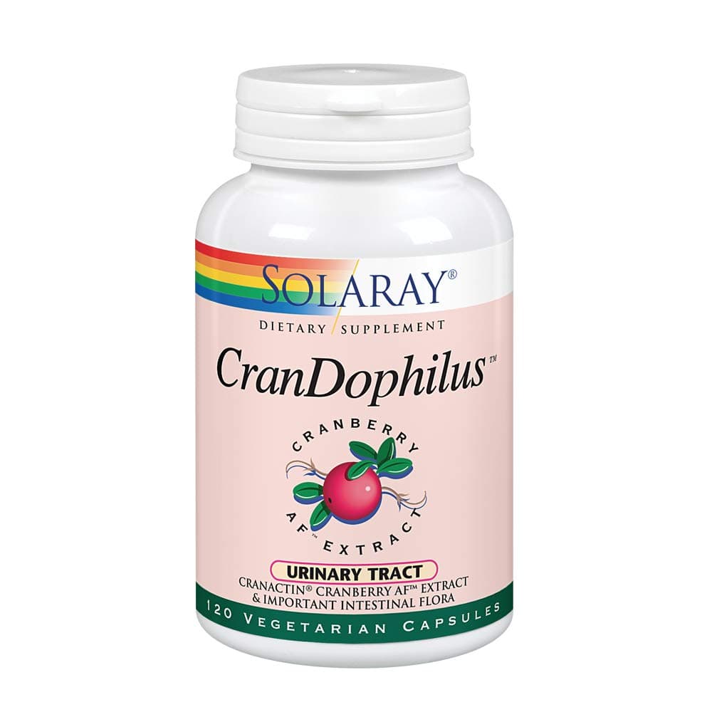 SOLARAY CranDophilus, Veg Cap (Btl-Plastic) 120ct