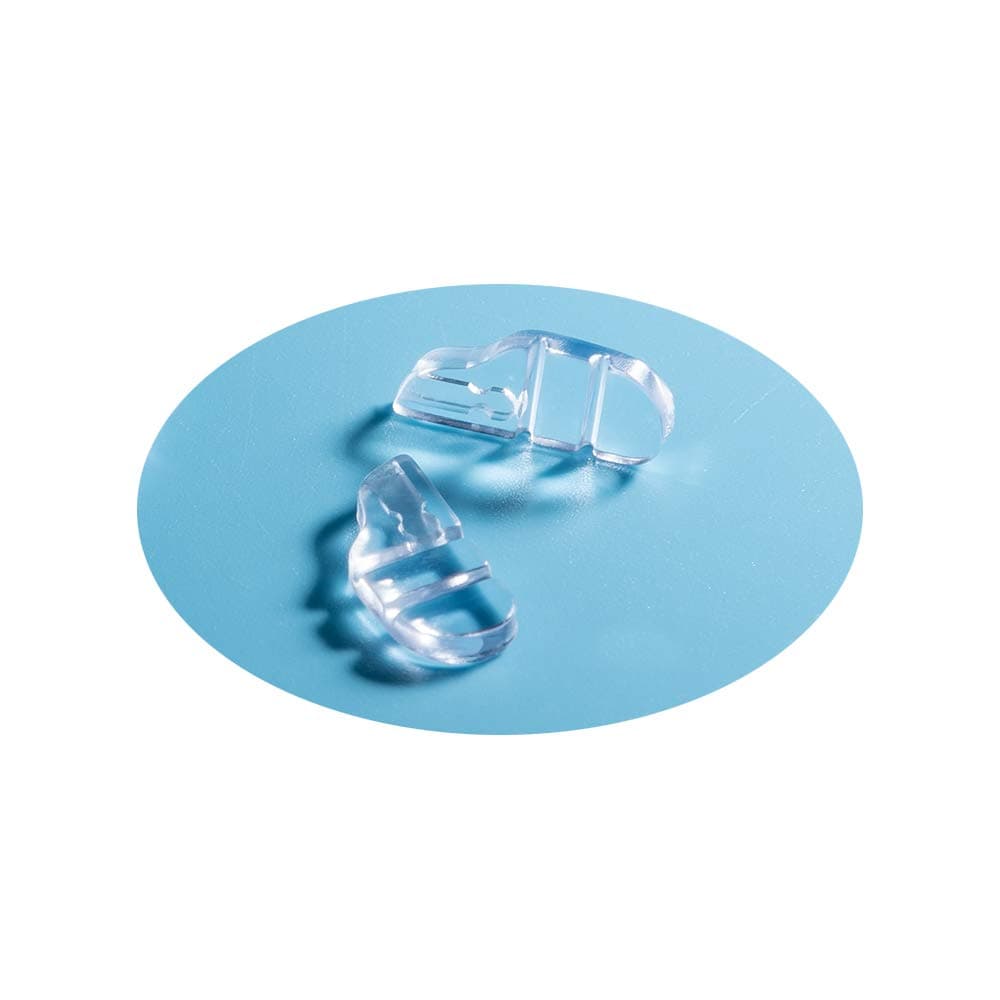 Semi-Soft Silicon Nose Pads for Tag Heuer Eyewear Nose Pads, Pack of 2