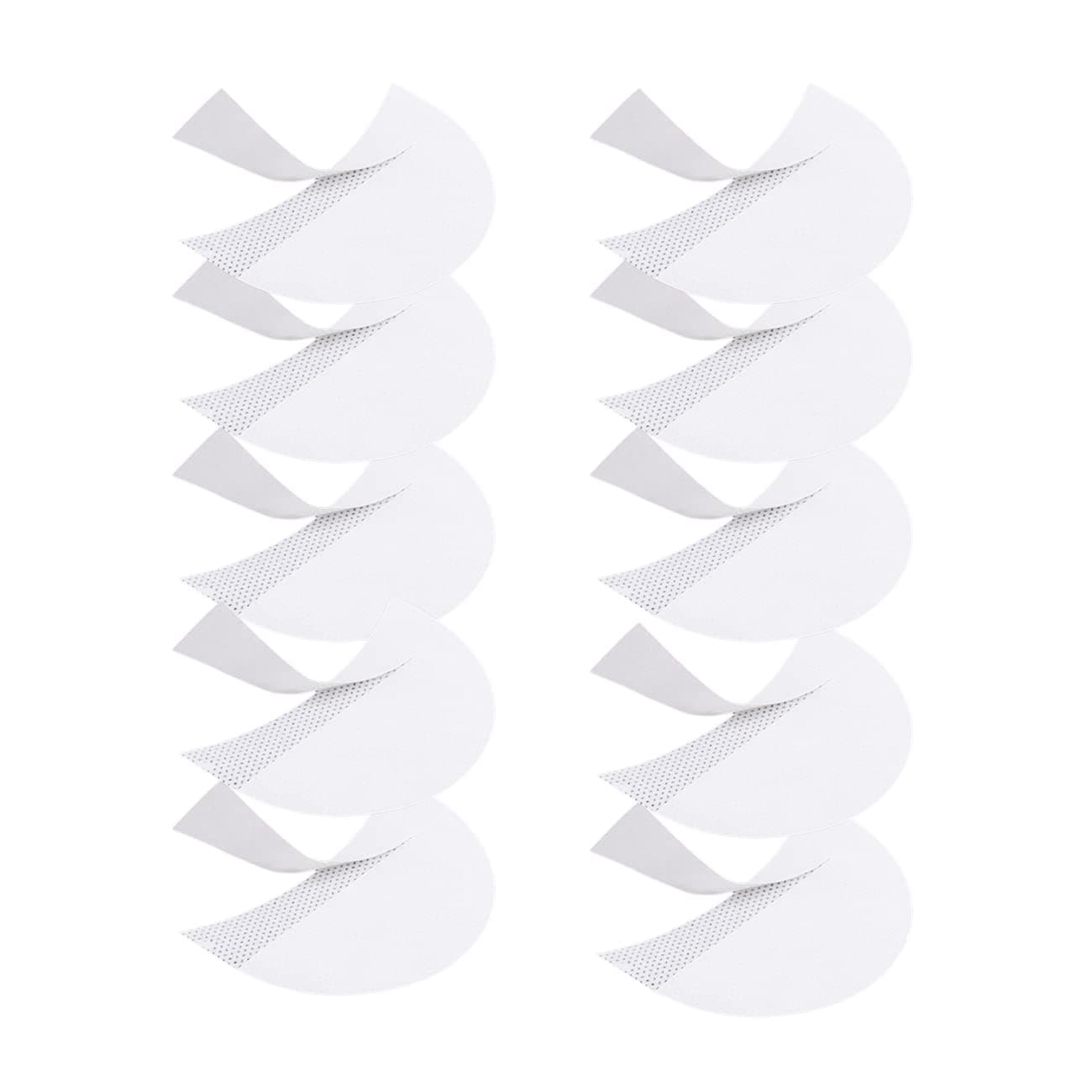 TULOBI 200 Pcs Eyeshadow Shields for Eye Makeup Eyeshadow Pads Professional Stencils Lint Free Under Eye pads Under Patches Guards Prevent Makeup Residue