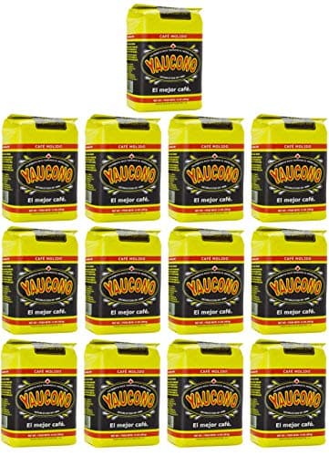 YauconoGround Coffee Bagged, 14 Ounce (Pack of 13)