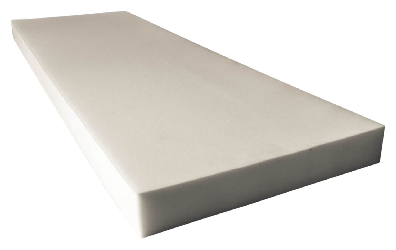 33LB Upholstery Foam 7 Inch Thick Sheet 52 x 73, Conventional Polyurethane Foam Pad Made in The USA