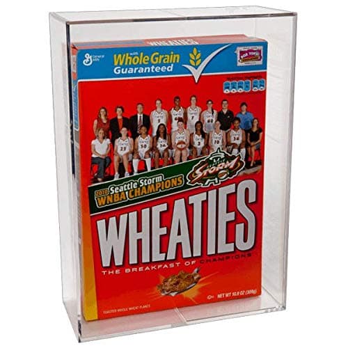 Creative Sports BallQube Cereal Box Display Case/Holder