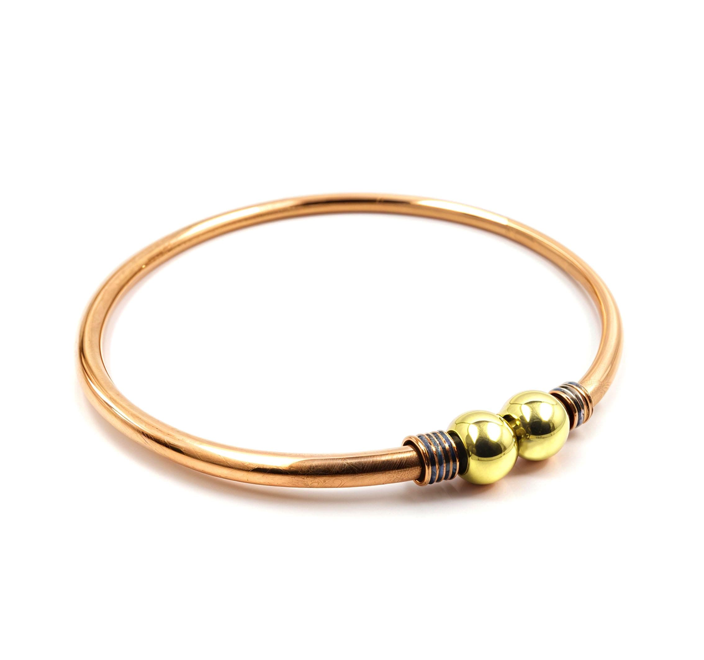 Shinde Exports Pure Copper Leg anklet kada bracelet for Men