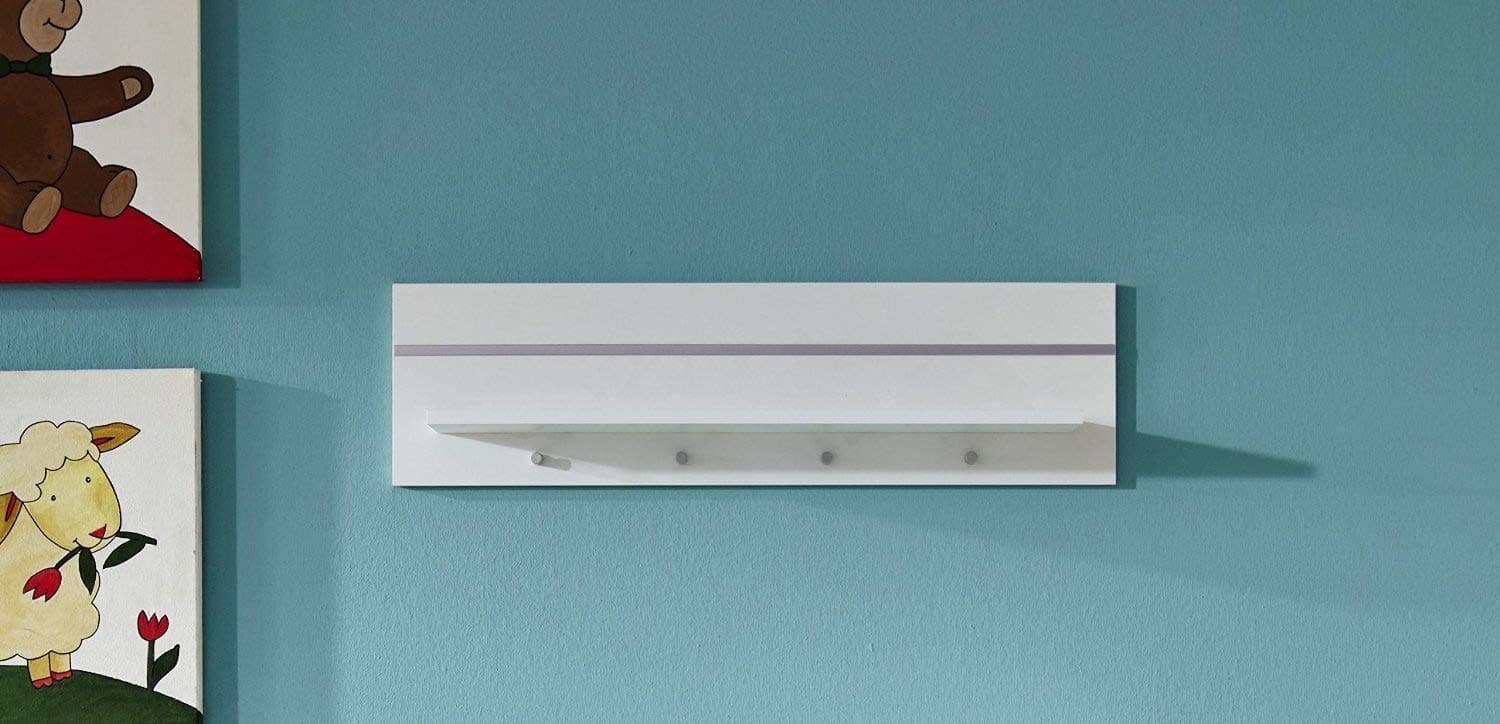 Trendteam BZLE68001 Wall Shelf White WxHxD 80X22X18 cm