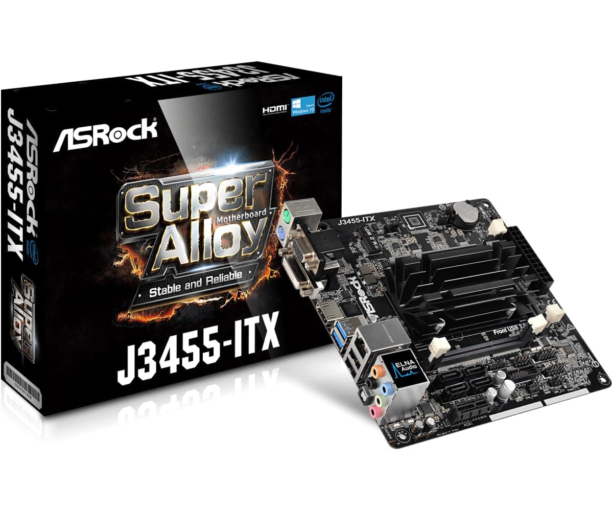 ASRock Motherboard & CPU Combo Motherboards J3455-ITX