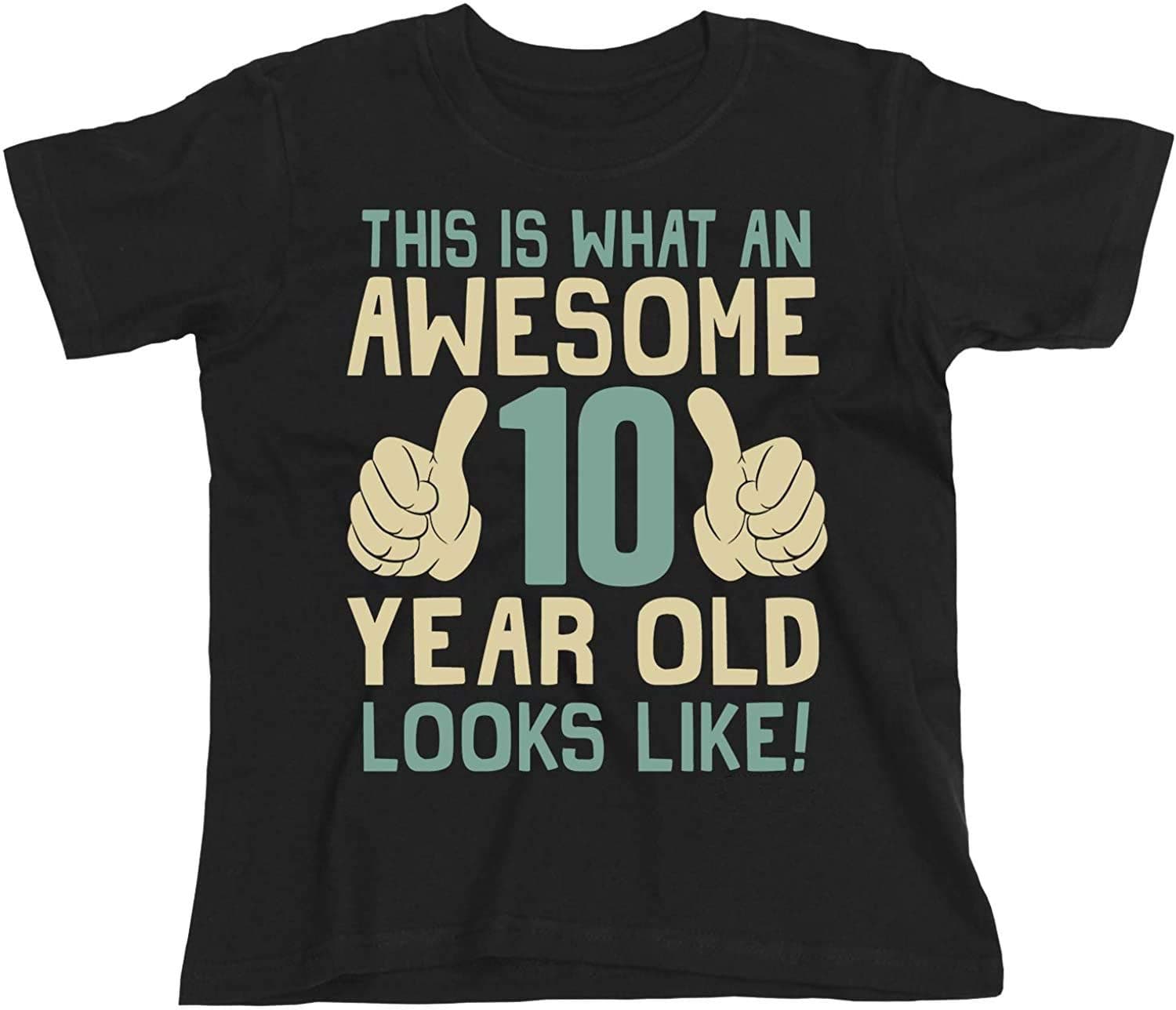 10th Birthday Gift - This is What an Awesome 10 Year Old Looks Like - Boys Girls Kids Organic T-Shirt