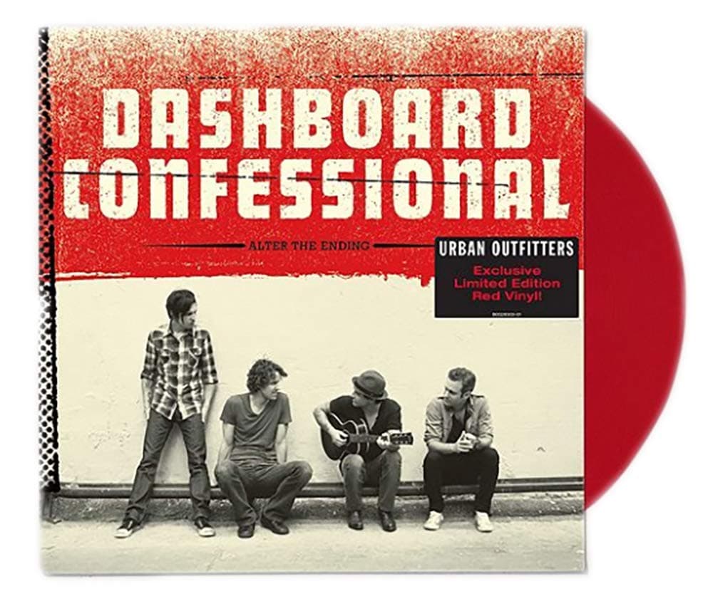 Dashboard Confessional - Alter The Ending Limited Edition Red LP Vinyl [VG+NM- Condition]