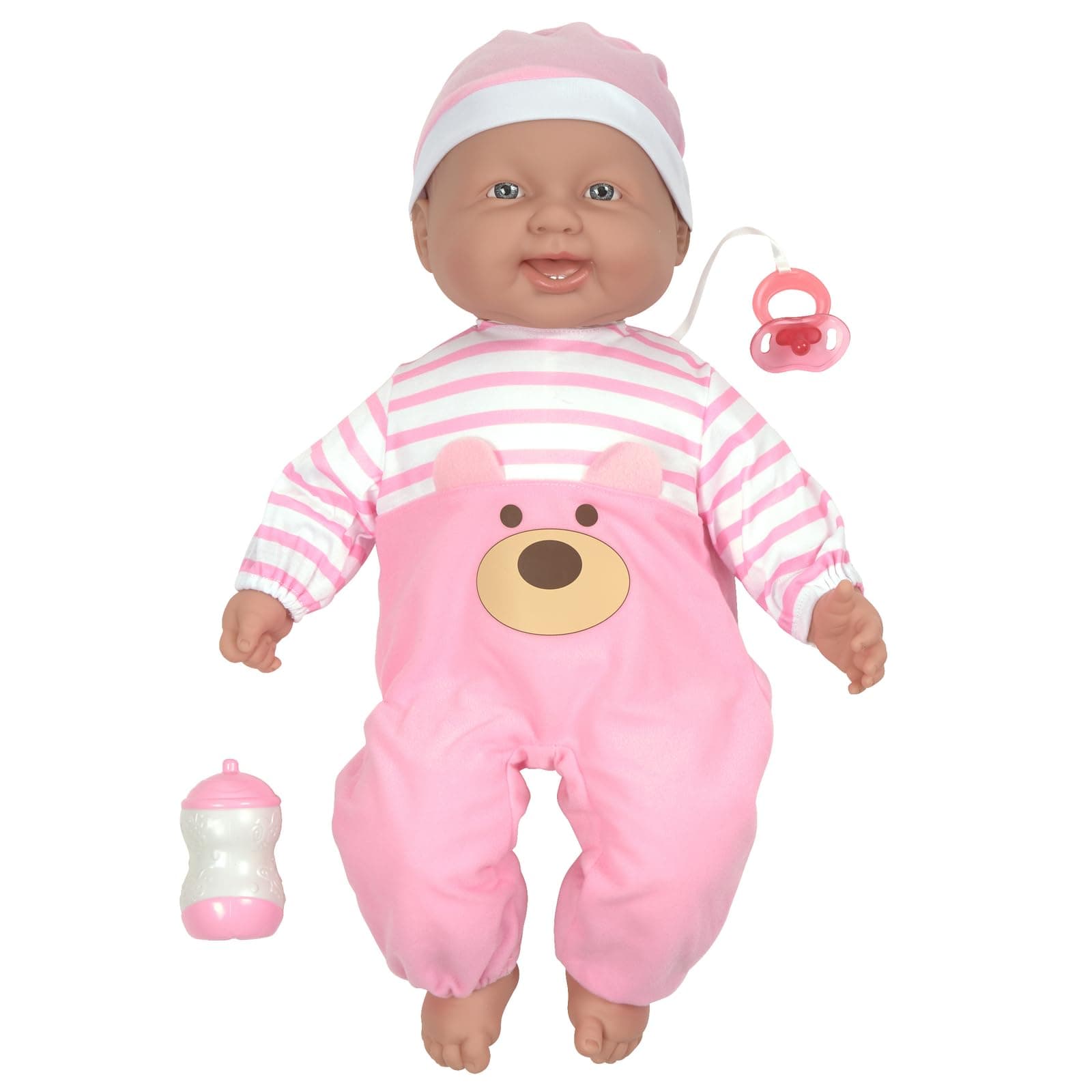 Lots to Cuddle Babies 20-Inch Pink Soft Body Baby Doll and Accessories Designed by Berenguer