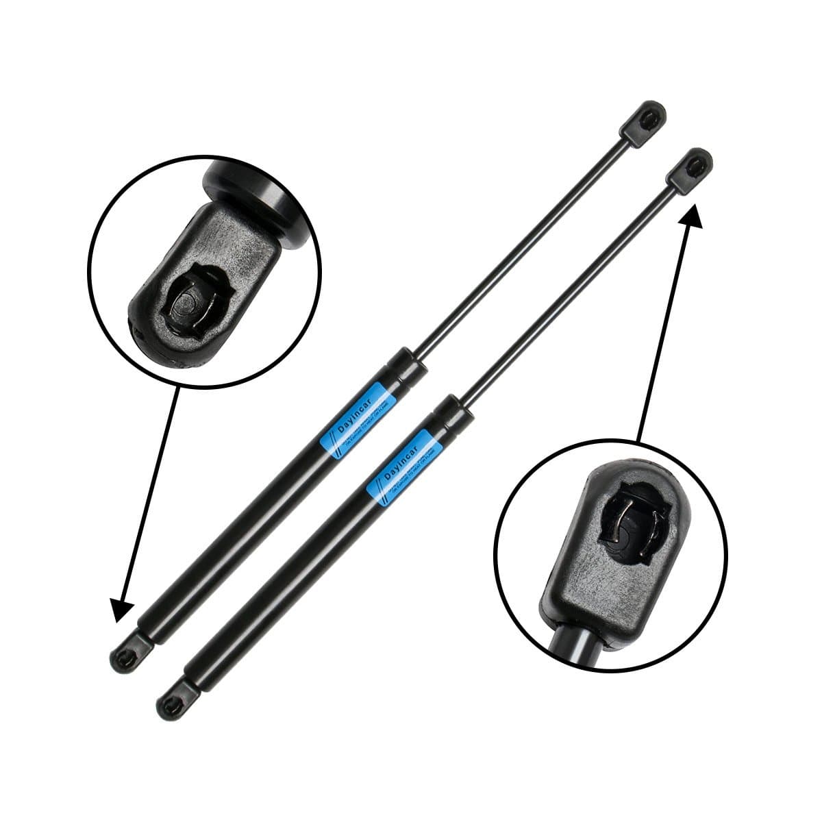 DayincarHood GAS Lift Supports Props Rod Arm (Set of 2) For Acura CL TL by Dayincar