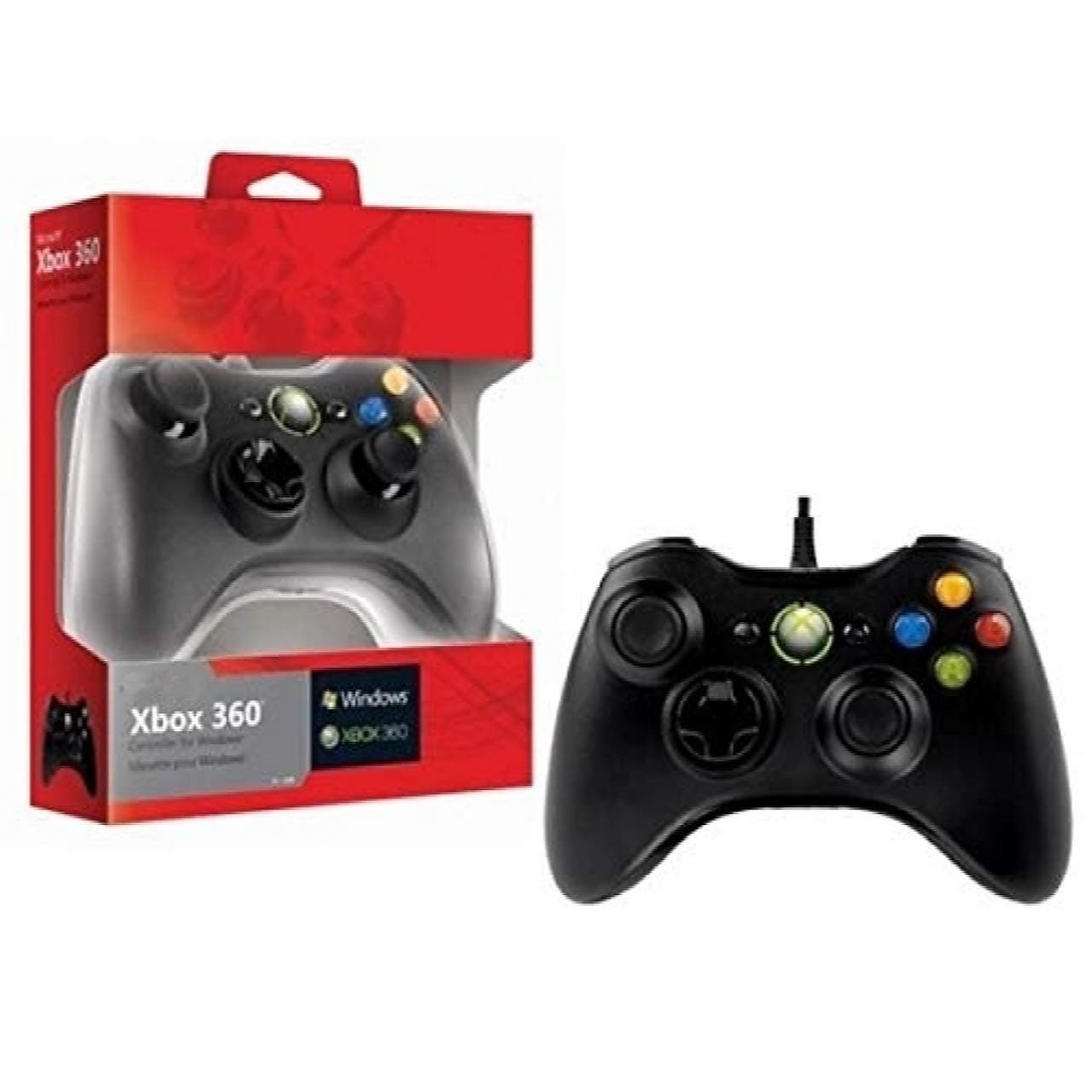Xbox 360 Wired Controller Gamepad for PC and Xbox 360