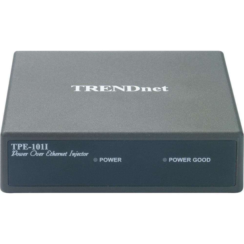 Power Over Ethernet (PoE) Injector TPE-101I (Black)